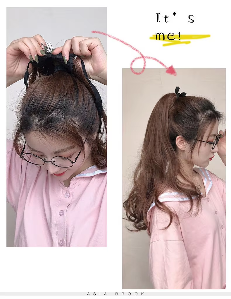 Wrap Around Ponytail