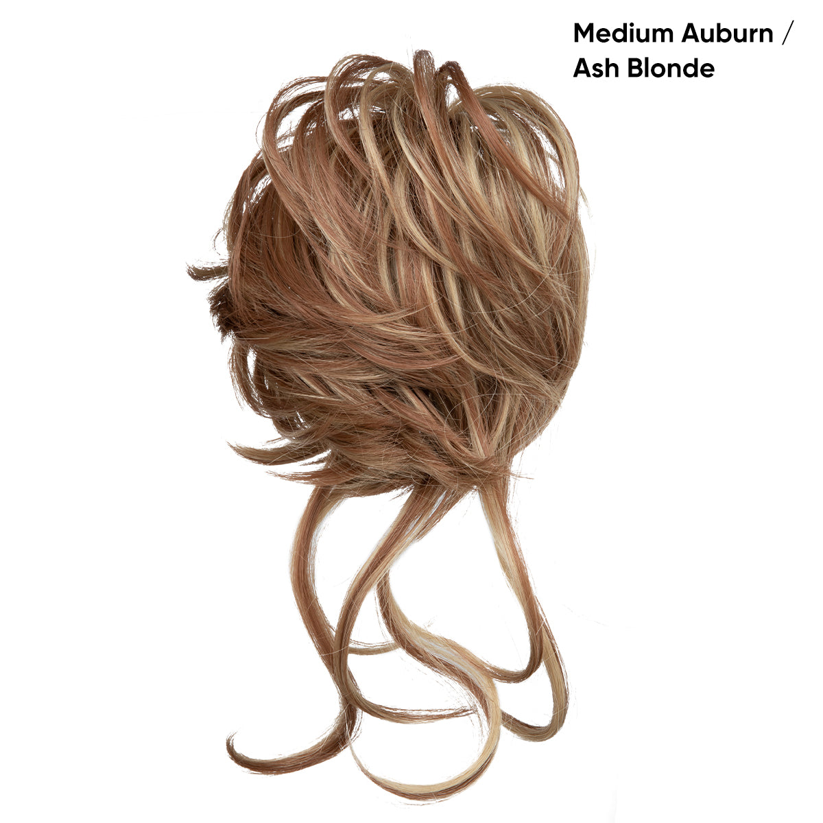 Hair Donut Bun Synthetic Straight Gold Messy Elastic Band