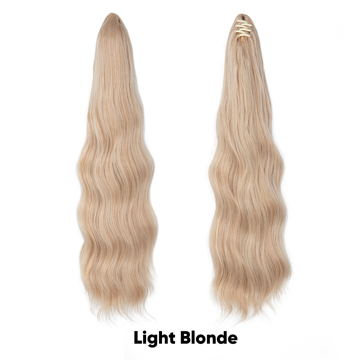 High Quality Long Curly Wavy SyntheticWave Curly Claw In Hair Ponytails Extensions Natural Wavy