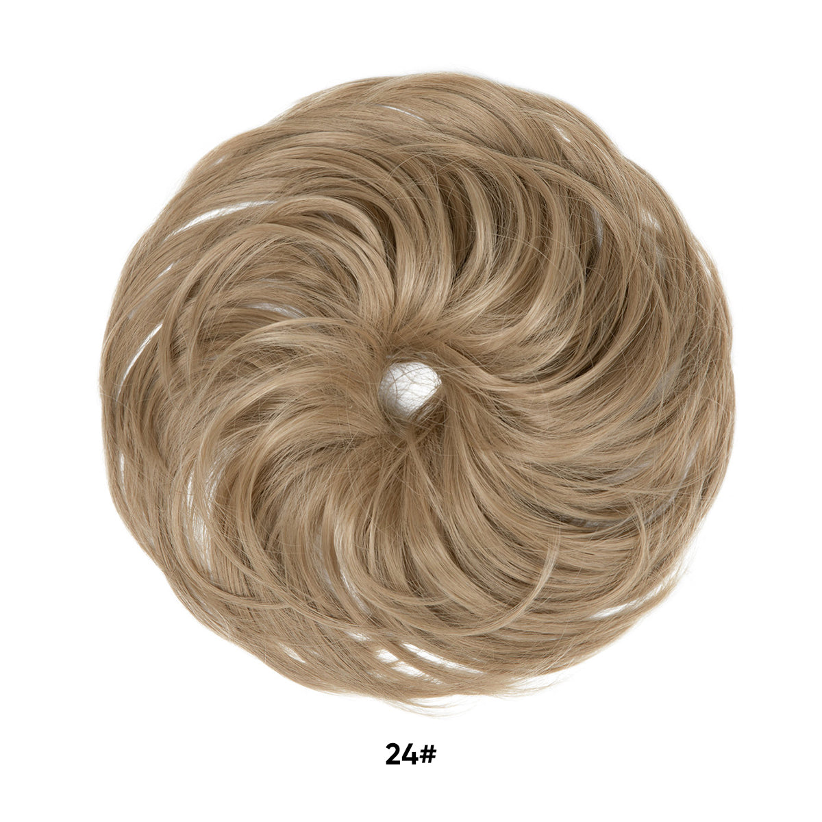 Curly Wavy Elastic Band Women Synthetic Hair Chignon Instant Updo