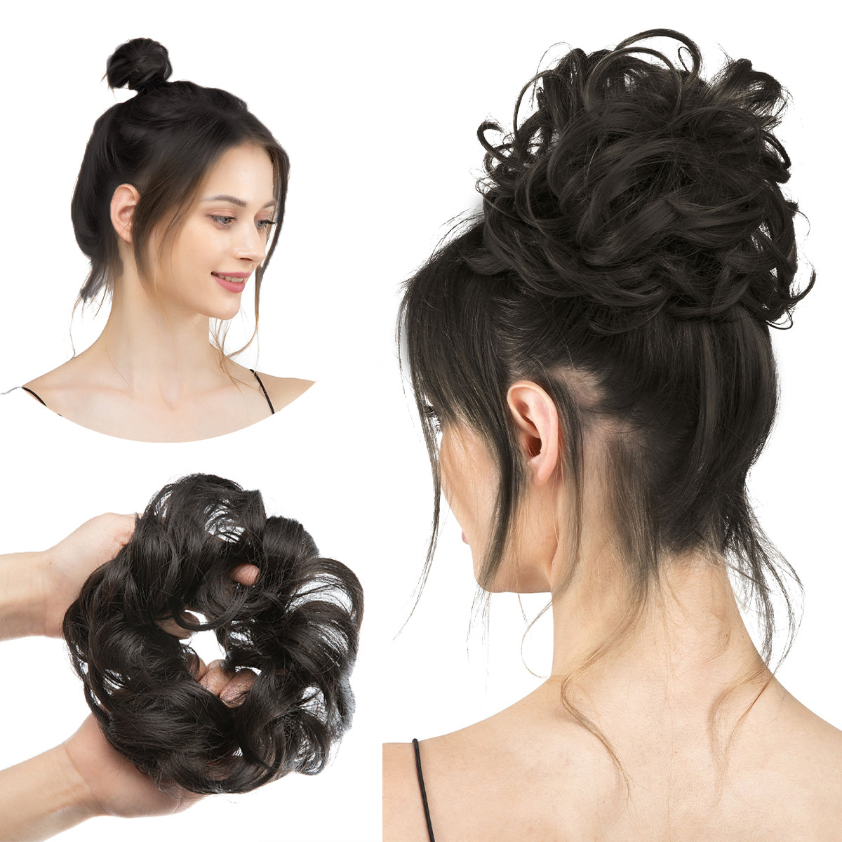 Hair Synthetic Elastic Band Chignon