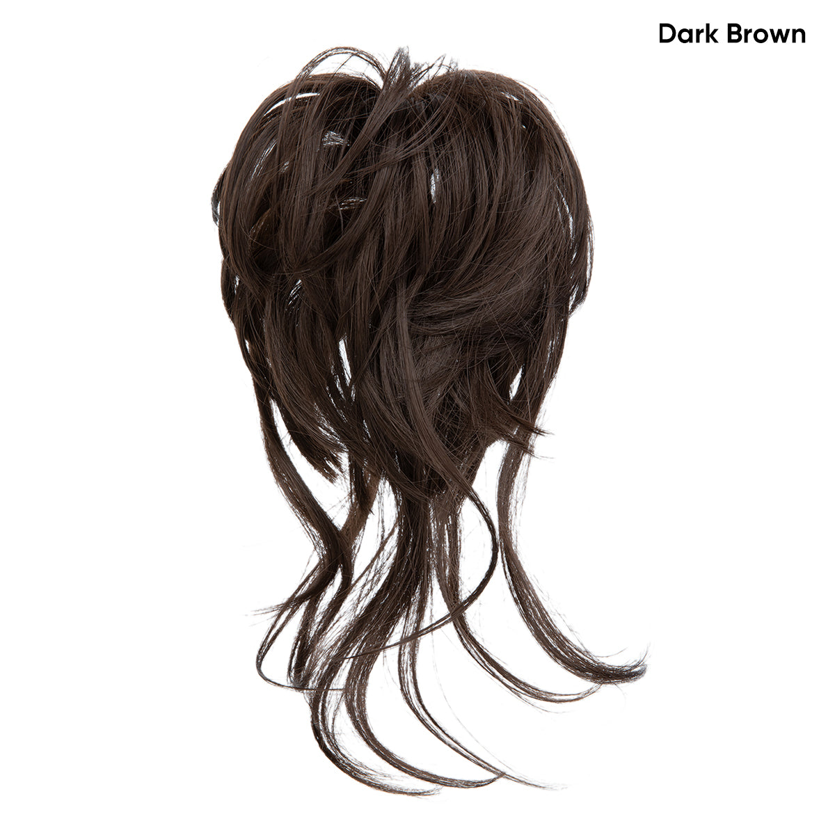 Hair Donut Bun Synthetic Straight Gold Messy Elastic Band