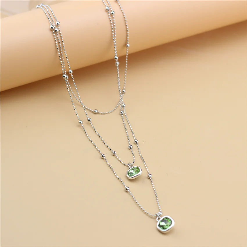 Crystal Jewelry Accessories Set Necklace&Earring&Bracelet Funny Gift