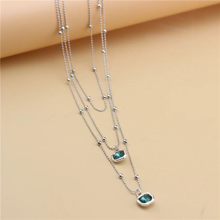 Crystal Jewelry Accessories Set Necklace&Earring&Bracelet Funny Gift