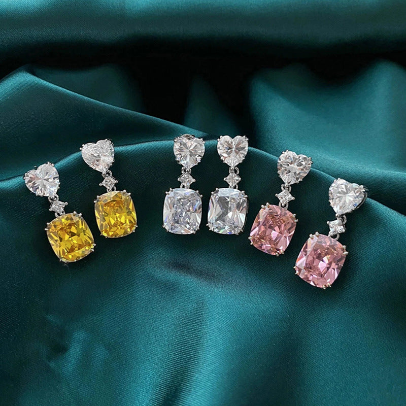 Copper Silver Plated Vermeil Cubic Zirconia