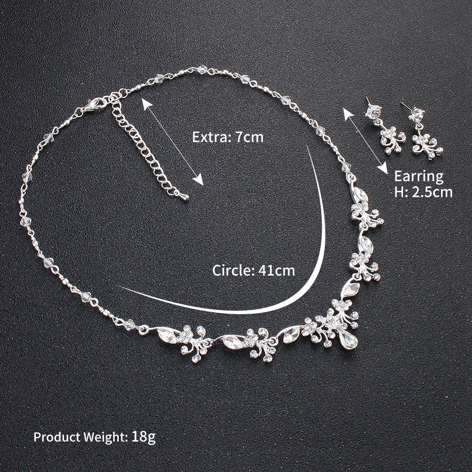 Sets Choker Necklace Wedding Necklaces and Earrings