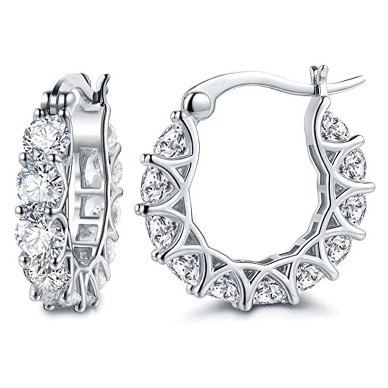 Zircon lace Earrings