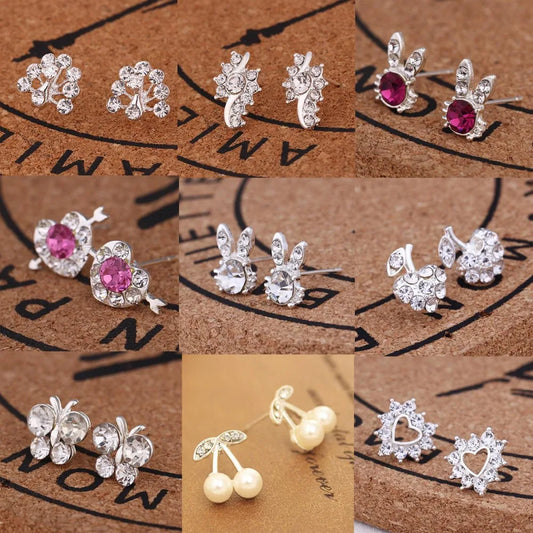 Earrings For Women Pearl Cute Fashion Girls Animal