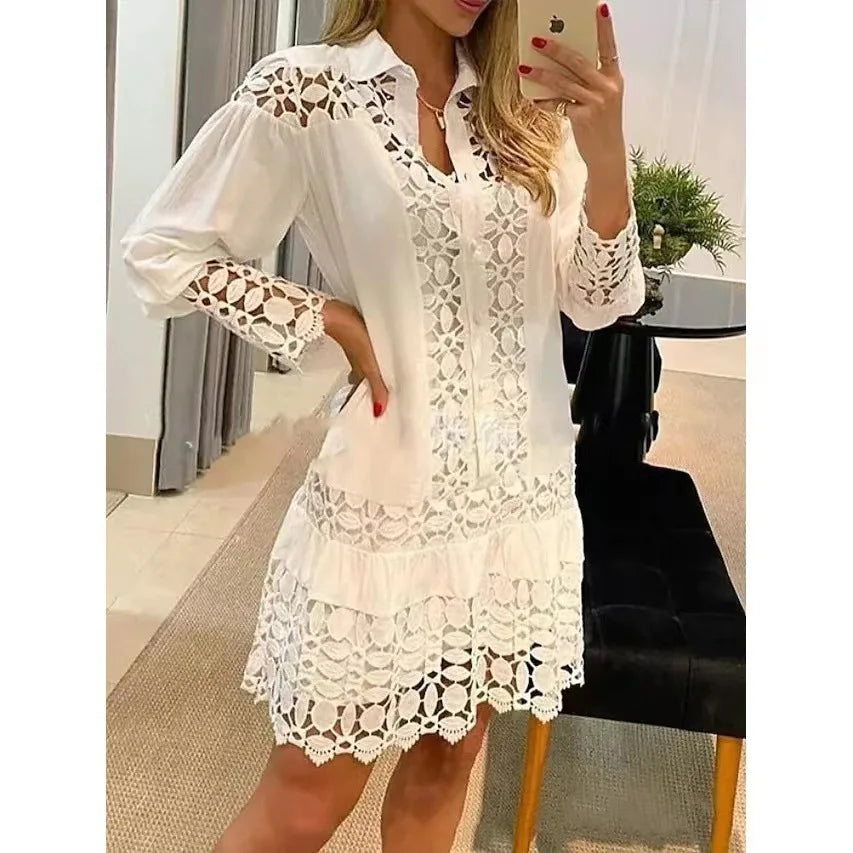 Dress Sexy Elegant Female Beach Vacation Casual Loose