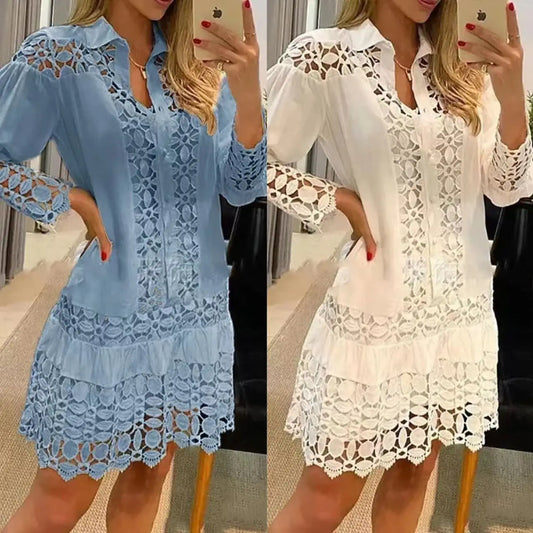 Dress Sexy Elegant Female Beach Vacation Casual Loose