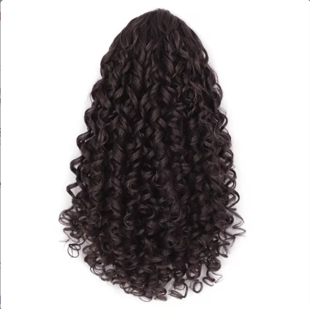 Curly Long Claw Drawstring Synthetic Ponytail Hair Extensions