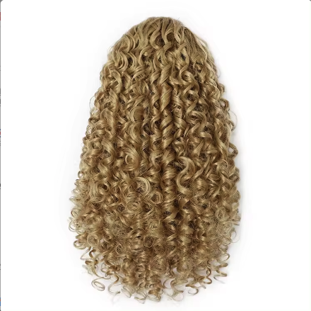 Curly Long Claw Drawstring Synthetic Ponytail Hair Extensions