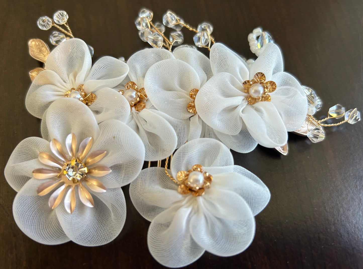 Floral Hair Comb Accessories