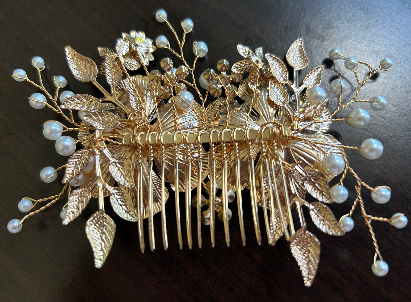 Gold Head Comb Accessories